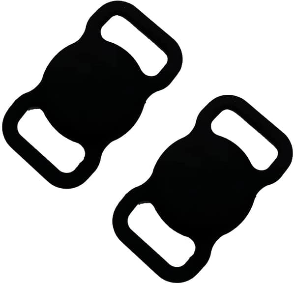 2 Pack Dog Collar Holder for AirTag, Pet AirTag Protector Cover for Dog Cat