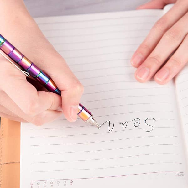 Decompression Magnetic Metal Pen, Eliminate Pressure Fidget Gadgets, Multifunction Writing Magnet Ballpoint Pen, Kids or Friends