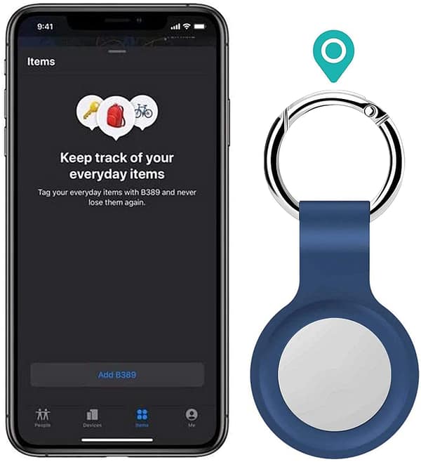 Silicone Protective Cover for Airtags, Tracker Holder with Keychain, Bluetooth Finder Case,   Anti-Scratch Protective Skin Cover ?for Tracker Bluetooth Tracker Accessories, Mini Easy To   Carry (4Pcs)